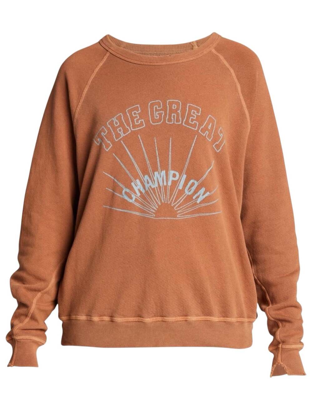 The Great. The College Sweatshirt with Champion Graphic